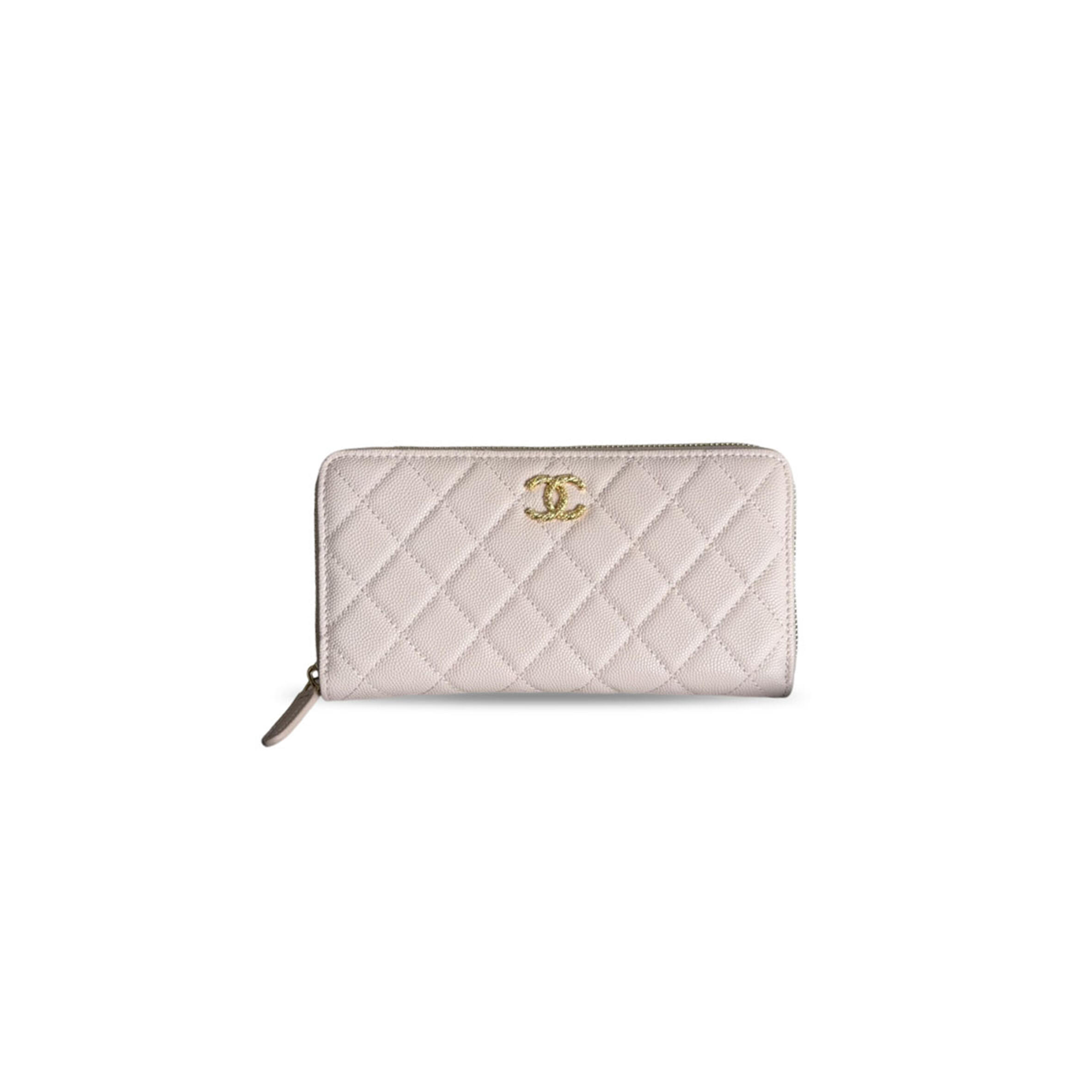 CHANEL CLASSIC LONG ZIPPED WALLET CAVIAR AP5077 (19*10*3cm)